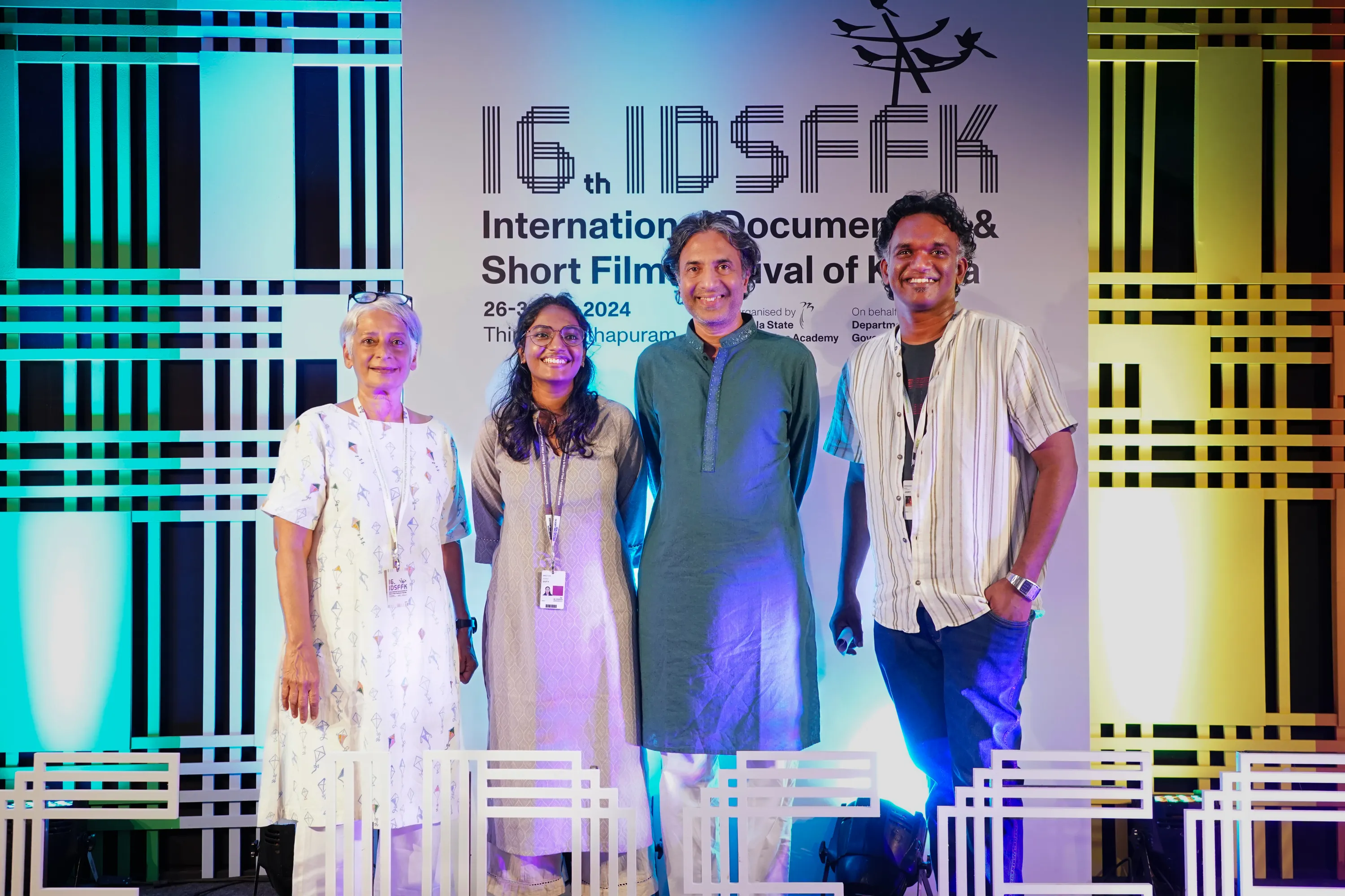 Pushpendra Singh on the jury at IDSFFK Kerala